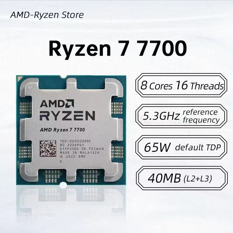 Procesor AMD Ryzen 7 7700 8C16 – Esports In Gaming recenzja i cena