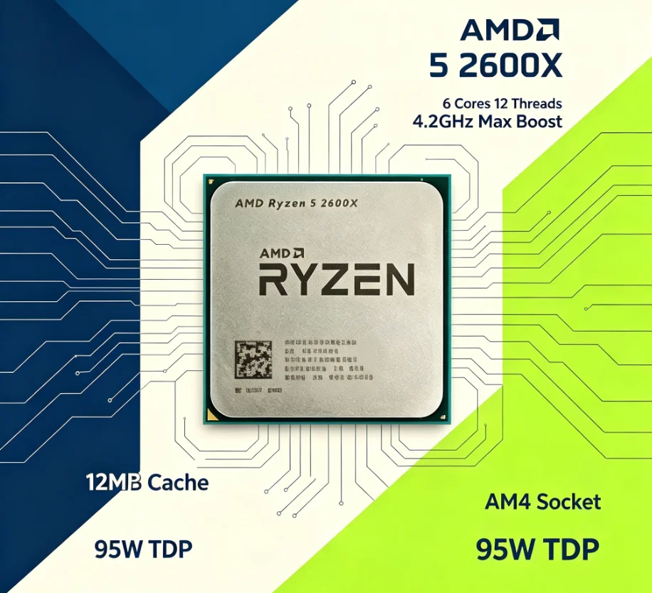 Procesor AMD R5 2600X 12nm AM4 – Esports In Gaming recenzja i cena